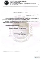 DECRETO LEGISLATIVO N° 07/2025