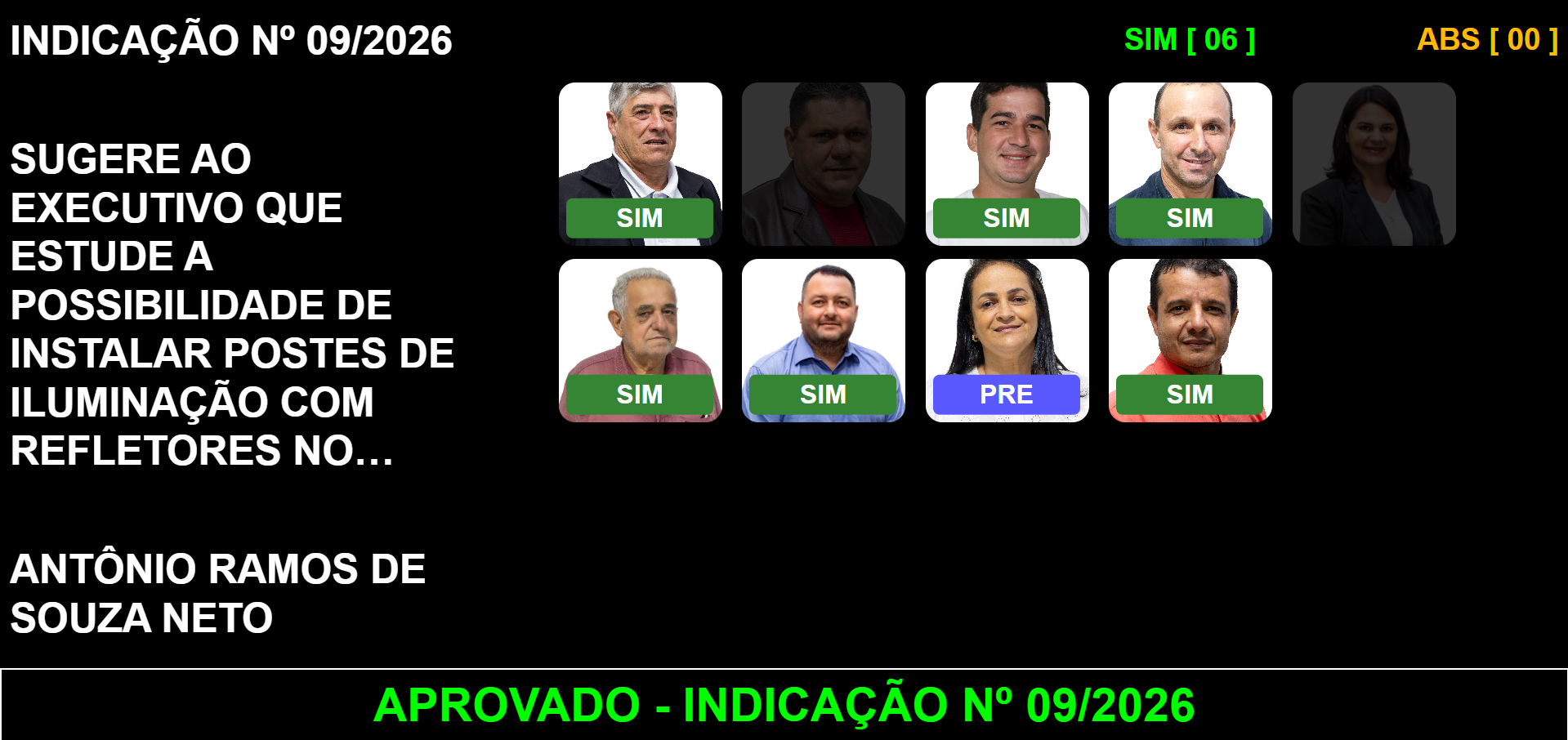 INDICAÇÃO Nº 09/2026